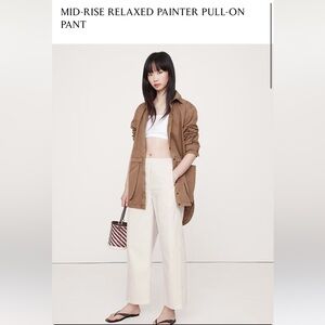 Banana Republic Painter Pants cream